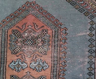 TUCKMAN RUG, featuring a dusty pink central...