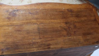 IMPORTANT BUFFET, in oak, panelled and moulded...