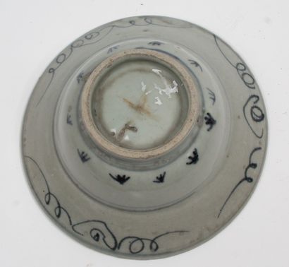 CHINE ET VIETNAM, XIXe siècle
Deux porcelaines...
