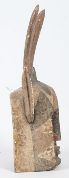 DOGON-style African mask, Mali.
Polychrome...
