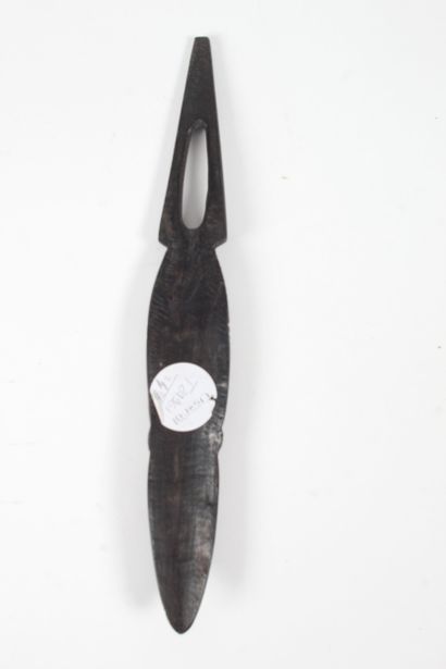 THREE African wooden sculptures (Ashanti,...
