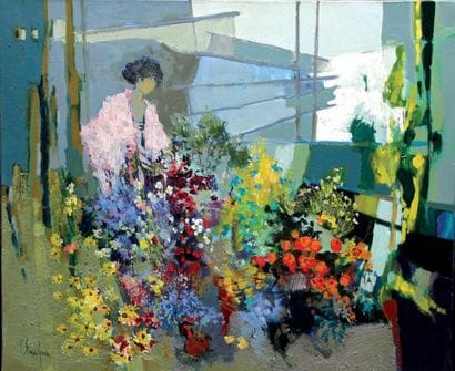 Claude FAUCHÈRE (né en 1936)
Le marché aux...