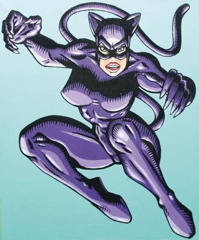 TRISTAM (né en 1958)
Catwoman 1 Acrylique...