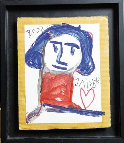 JABER (né en 1938)
Coeur, 2003 Acrylique,...