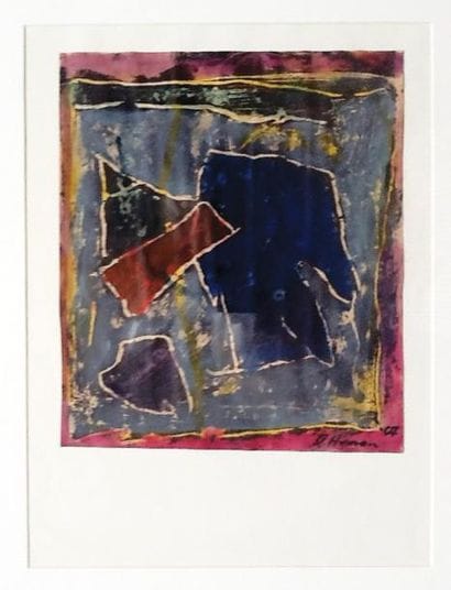 Daniel HUMAIR (né en 1938)
Composition, 2007...