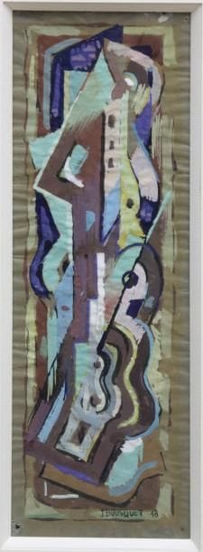 J. BOUSQUET (XXe)
Composition Gouache sur...