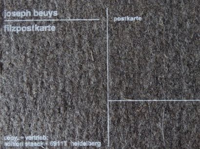 Joseph BEUYS (1921-1986)
Sans titre Sérigraphie...
