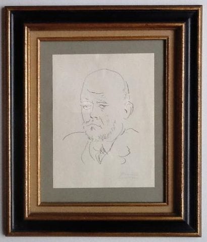 Pablo Picasso (d'après )
Portrait de Vollard...