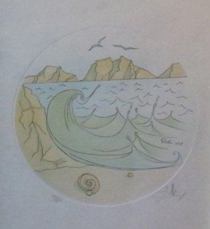 Salvador DALI (1904-1989)
Lithographie en...