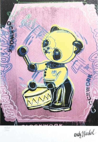 Andy Warhol (1928-1987)
Bear Sérigraphie...