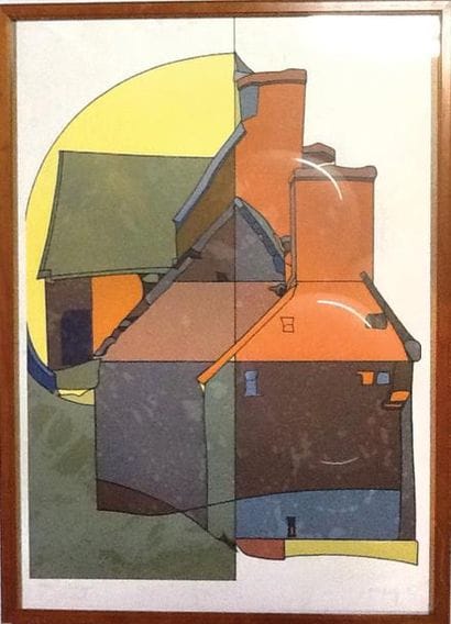 Hervé Télémaque (né en 1937)
Bretagne Lithographie...