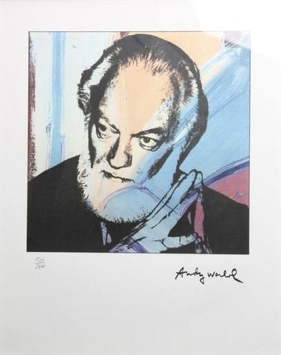 Andy Warhol (1928-1987)
David Hockney Sérigraphie...