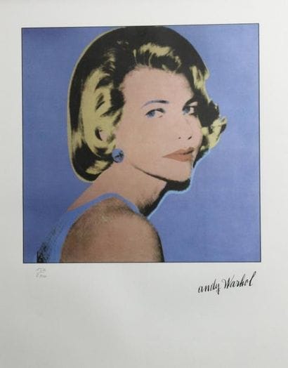 Andy Warhol (1928-1987)
Kay Fordson Sérigraphie...