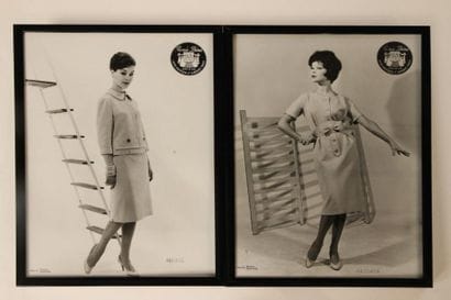 6 Photographies publicitaires de mode Renée...