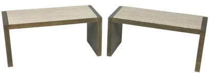 TRAVAIL FRANÇAIS
Paire de tables basses en...
