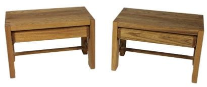 Pierre CHAPO (1927-1987)
Paire de tables...