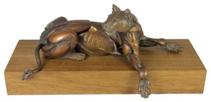 Chiqui DIAZ (né en 1967)
Petite lionne Sculpture-volume...