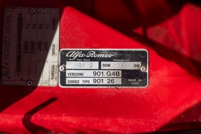 1983 ALFA ROMEO Alfasud Ti
Serial Number:...