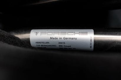 1999 PORSCHE GT3
French vehicle registration...