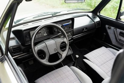1989 VOLKSWAGEN GOLF CONVERTIBLE 1.6
Chassis:...