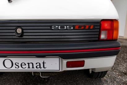 1984 PEUGEOT 205 GTI
French vehicle registration...