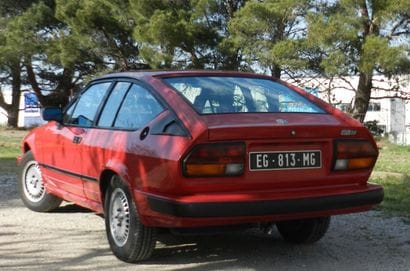 1986 ALFA ROMEO GTV 2.0 
Chassis No. ZAR11636000068014...