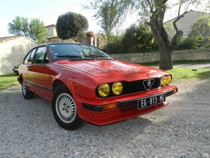 1986 ALFA ROMEO GTV 2.0 
Chassis No. ZAR11636000068014...