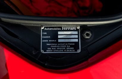 2000 FERRARI 360 MODENA F1
Chassis: ZFFYR51B000118827
French...