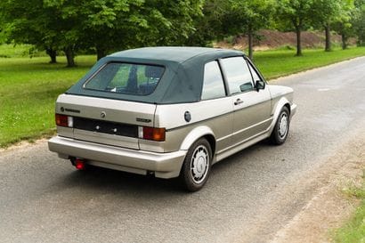 1989 VOLKSWAGEN GOLF CONVERTIBLE 1.6
Chassis:...