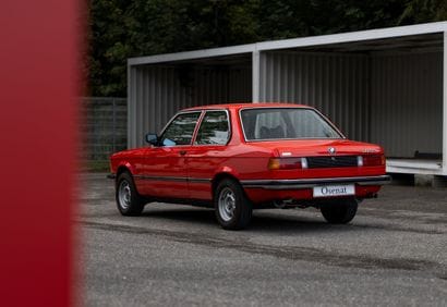 1980 BMW 323i
French vehicle registration...