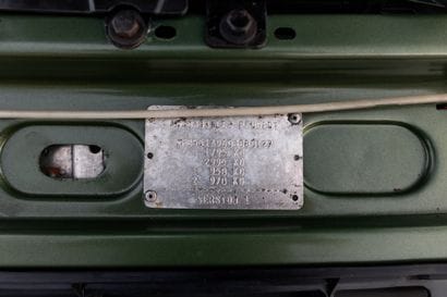 1987 PEUGEOT 505 formerly owned by Giscard...