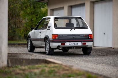 1984 PEUGEOT 205 GTI
French vehicle registration...