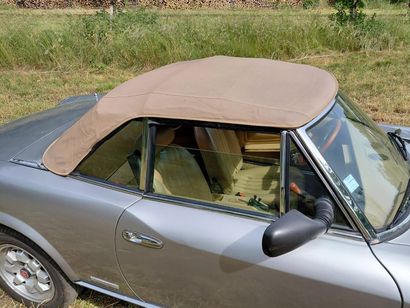 1982 PININFARINA SPIDER EUROPA 
Carte grise...