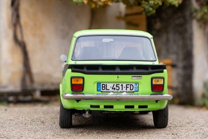 1976 SIMCA 1000 RALLYE 2
Carte grise française
Châssis...