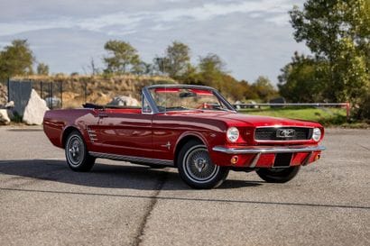 1966 FORD MUSTANG
Carte grise de collection
Châssis...