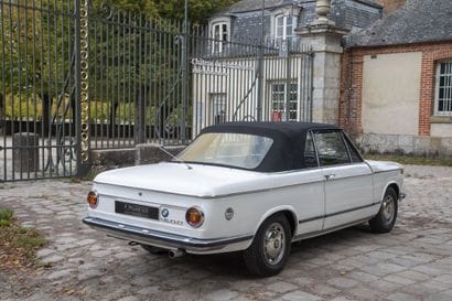 1969 BMW 1600 cabriolet
Carte grise de collection
Châssis...