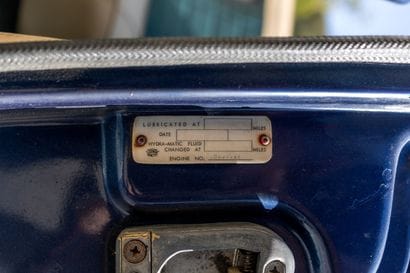 1959 CADILLAC SERIE 62
Châssis n° 59B054052
Carte...