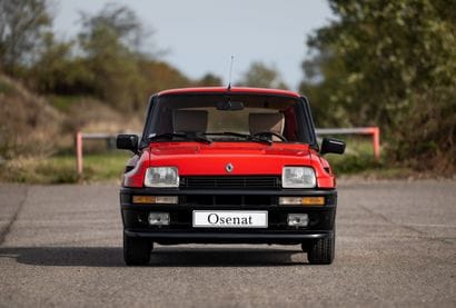 1984 RENAULT 5 TURBO 2 
Carte grise : Française...