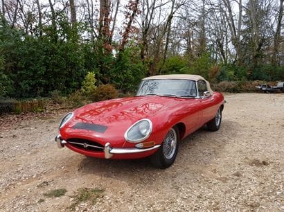 1963 JAGUAR TYPE E s1 cab 3,8L
Carte grise...
