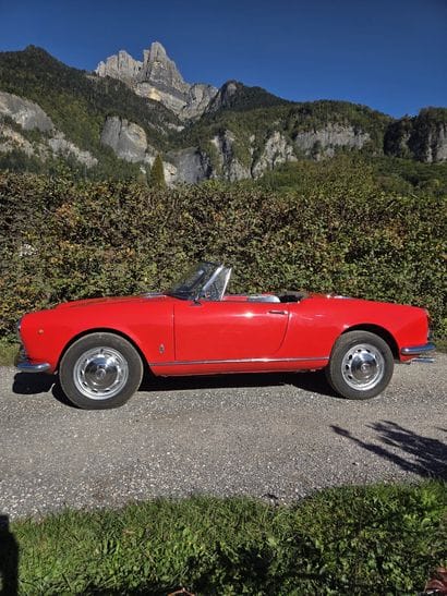 1963 ALFA ROMEO SPIDER 1600
Carte grise française...