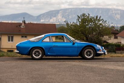 1973 ALPINE A110 1300
Carte grise française
Châssis...