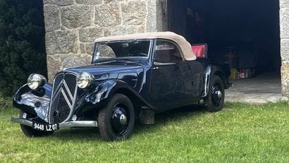 1936 CITROEN TRACTION AL CABRIOLET
Châssis...