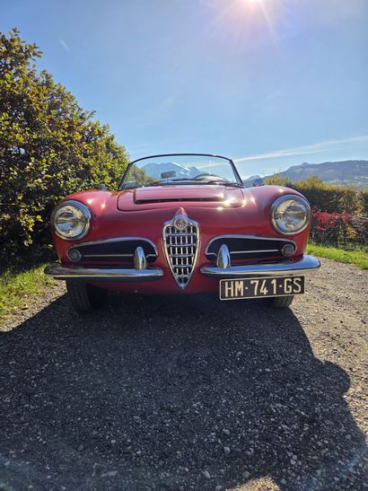 1963 ALFA ROMEO SPIDER 1600
Carte grise française...