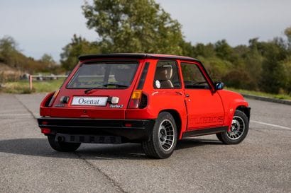 1984 RENAULT 5 TURBO 2 
Carte grise : Française...