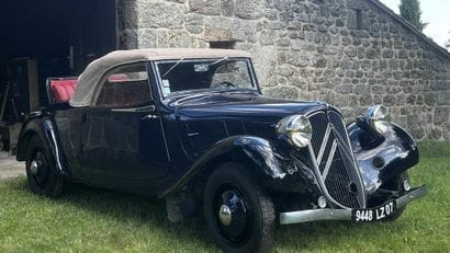 1936 CITROEN TRACTION AL CABRIOLET
Châssis...