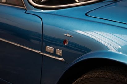 1971 ALPINE A110 1600 S
Carte grise française
Châssis...