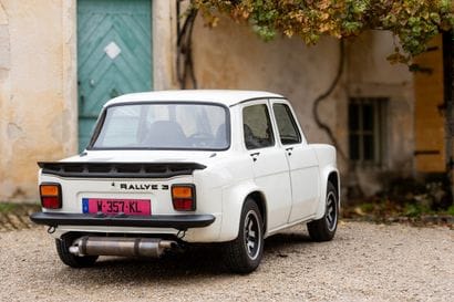 1978 SIMCA 1000 RALLYE 3
Châssis n° 8P365092
Numéro...