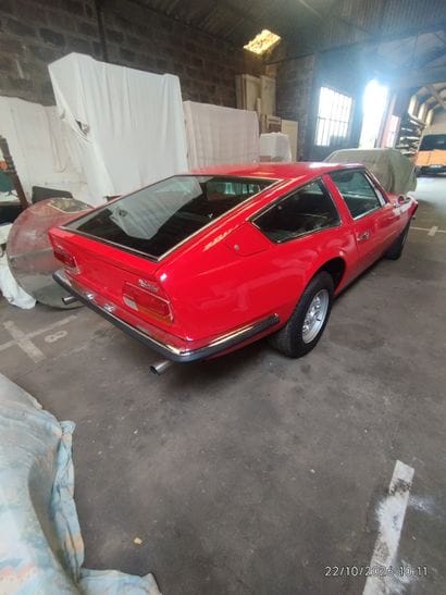 1972 MASERATI INDY 4.9

Carte grise française
Châssis...