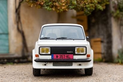 1978 SIMCA 1000 RALLYE 3
Châssis n° 8P365092
Numéro...