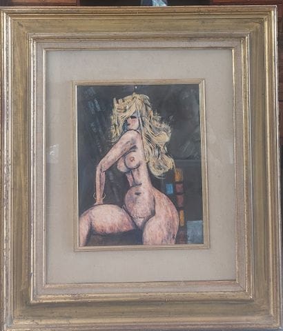 ECOLE DU XXème siècle

Femme nue assise

Huile...